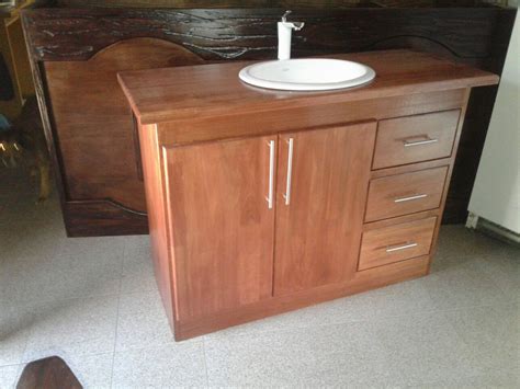 Mueble Para Bacha De Baño En Madera Rústico   $ 15.000,00 ...