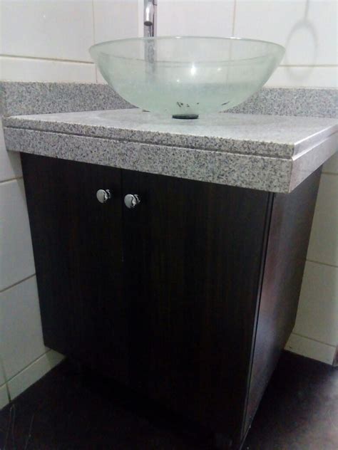 Mueble Para Baño Con Mesa De Granito + Ovalin   S/ 280,00 ...