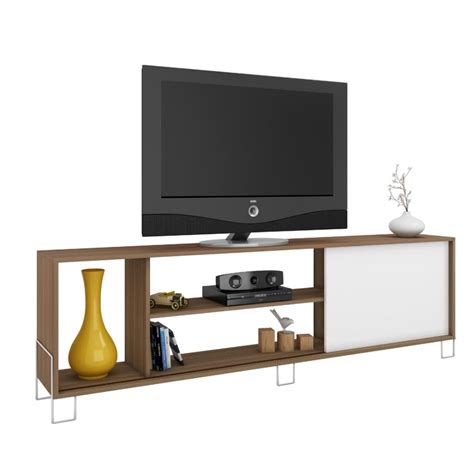 Mueble para Tv BRV BR 33 47 color Blanco con Roble   Famsa ...