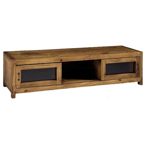 mueble TV madera maciza, compra online mesas TV rusticas ...