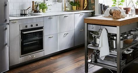 Muebles auxiliares de cocina Ikea con soluciones de almacenaje