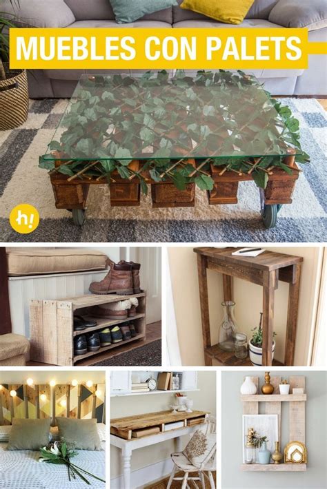 Muebles con palets Ideas para aprovechar la madera de los palets y ...