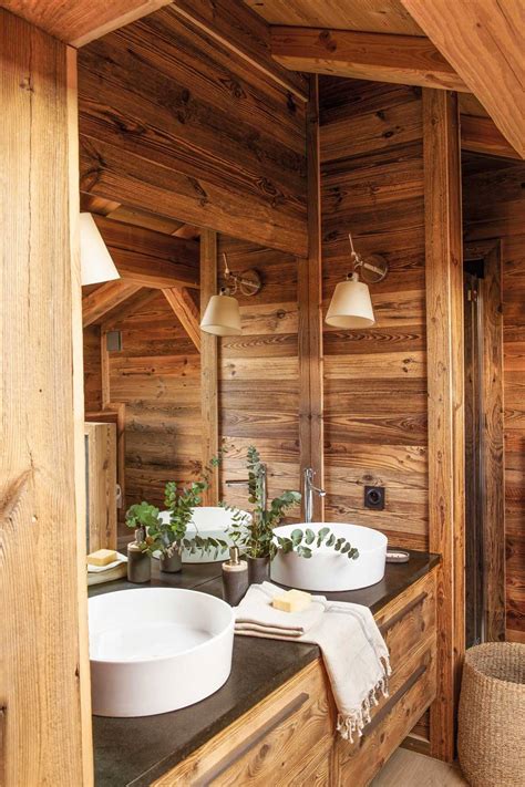 Muebles de madera para el baño: ¿es posible?