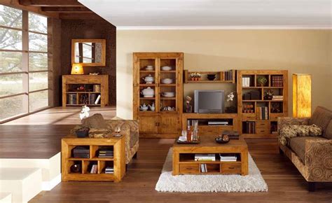 muebles de madera TENDENCIAS 2014 muebles salon rustico ...
