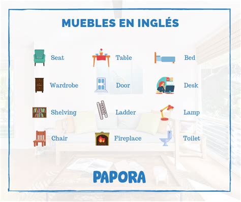 Muebles en inglés: todo el vocabulario que debes saber