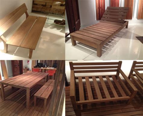 Muebles en madera para exterior en zona norte   Grupo Forestal   Tradem ...