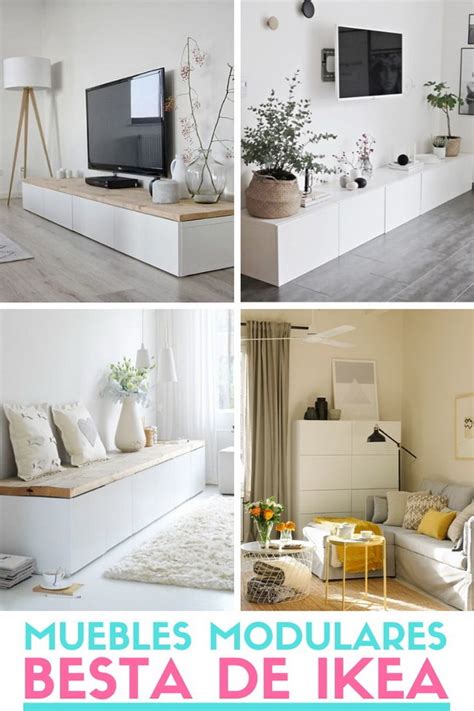 Muebles modulares IKEA. Descubre la colección BESTA.