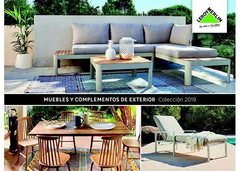Muebles para terraza y jardín de Leroy Merlin 2020 ...