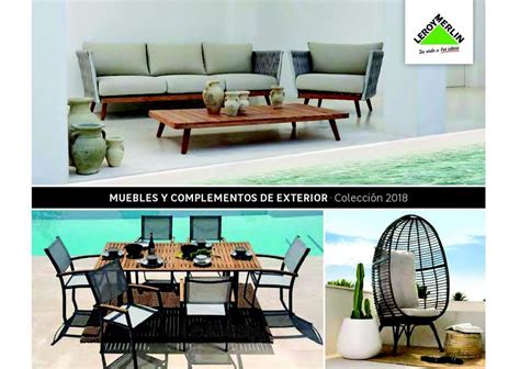 Muebles para terraza y jardín de Leroy Merlin 2020 ...