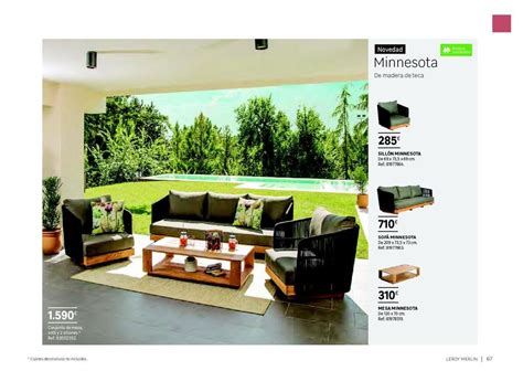 Muebles para terraza y jardín de Leroy Merlin 2020   Tendenzias.com