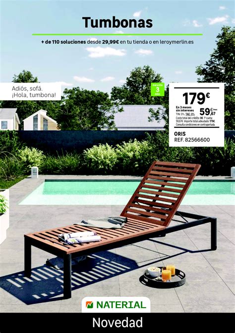 Muebles para terraza y jardín de Leroy Merlin 2021   Tendenzias.com