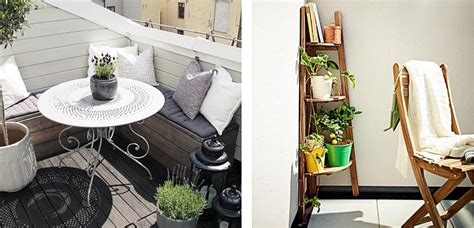 Muebles y accesorios para un balcón pequeño | Decoora