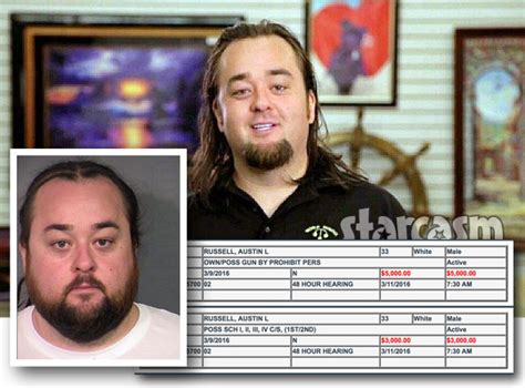 MUG SHOT Pawn Stars  Chumlee arrested for guns and drugs ...