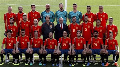 Mundial Rusia 2018: Selección española