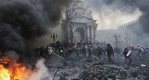 Mundo: Ucrania: Las imágenes más impactantes de las protestas según AFP ...