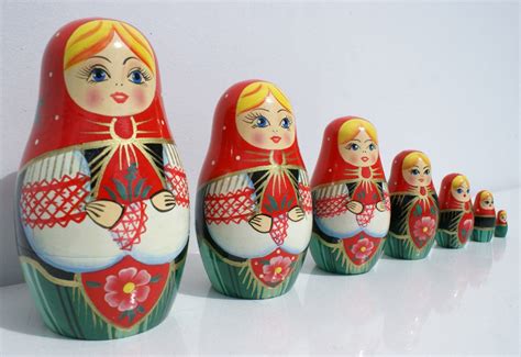 Muneca Rusa Tradicional, Matrioska Artesania Hecha En Rusia   U$S 30,00 ...