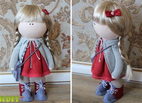 Muñeca Tildes rusa | Patrón de muñeca de tela, Muñecas de trapo ...