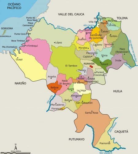 Municipios de Cauca