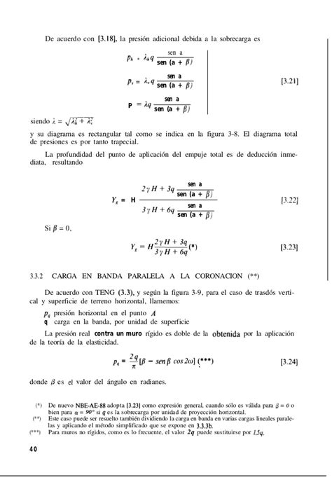 Muros de Contencion y Muros de Sotano calavera 1989