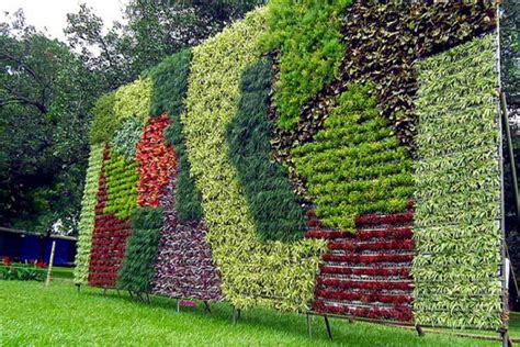 Muros verdes artificiales para exterior e interior ...