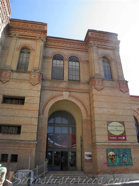 Museo Nacional de Ciencias Naturales  Madrid  – SITIOS HISTÓRICOS