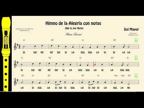 Música a tota hora: Himno de la alegría con la flauta