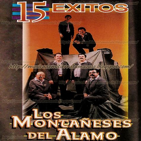 musica de mi tierra tamazula: Los Montañeses Del Alamo 15 Exitos Tape