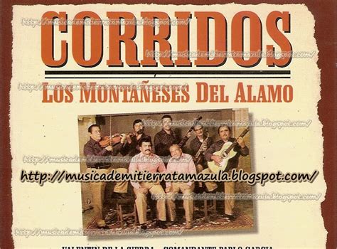 musica de mi tierra tamazula: Los Montañeses del Alamo Corridos