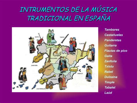 Musica tradicional, España, Musica en españa