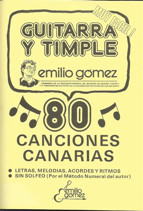 MUSICAL GÁLDAR: 80 Canciones Canarias Guitarra y Timple
