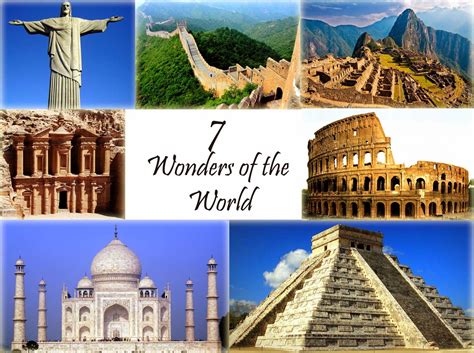 Must Visit New 7 Wonders of the World – The WoW Style