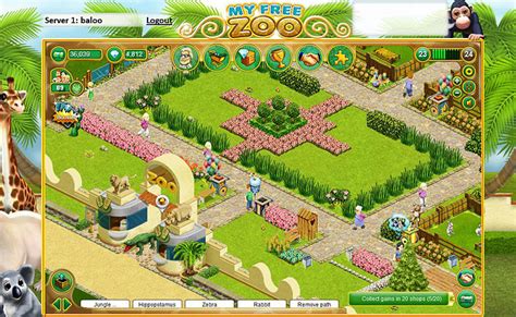 My Free Zoo – The zoo browser game on Upjers.com