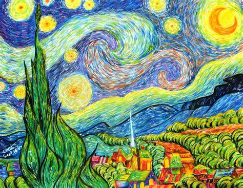 My Great Paintings: Painting Parody of Vincent Van Gogh s ...