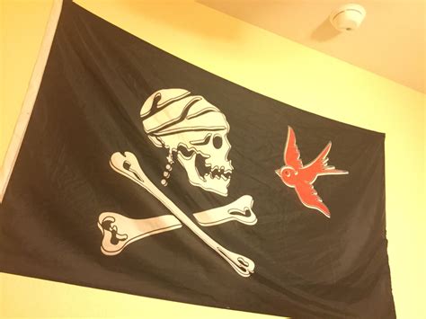 My historically accurate pirate flag! : vexillology