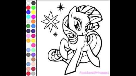 My Little Pony Coloring Games Online For Kids Free   YouTube