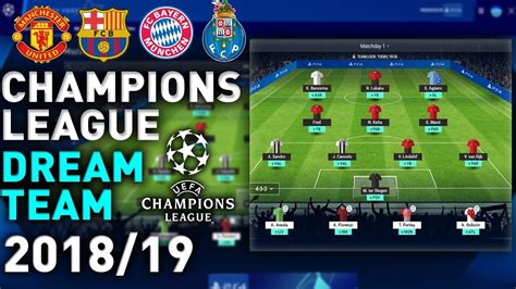 MY UEFA CHAMPIONS LEAGUE FANTASY TEAM 2018/19  JOIN MY ...