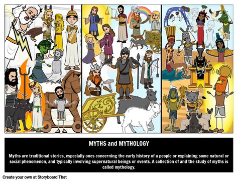 Myth Definition Storyboard by lauren