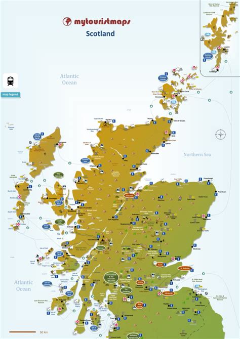 mytouristmaps.com   Interactive travel and tourist map of SCOTLAND