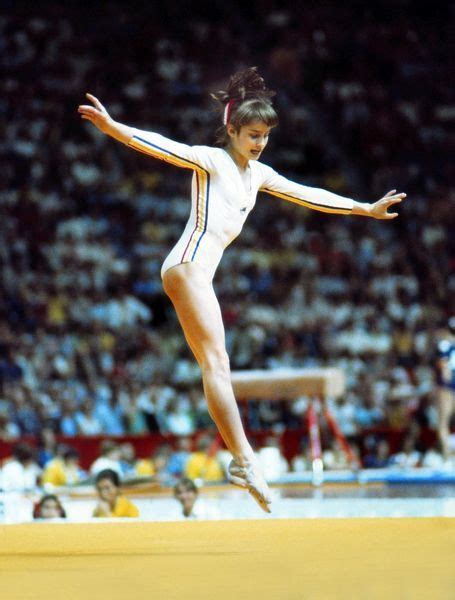 Nadia Comaneci at the 1976 Montreal Olympics #5768780 ...