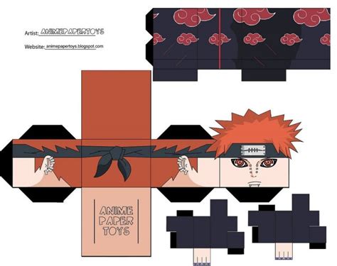 Naruto Papercraft Mu±ecos Armables De Anime Figuras De Papel Armables ...