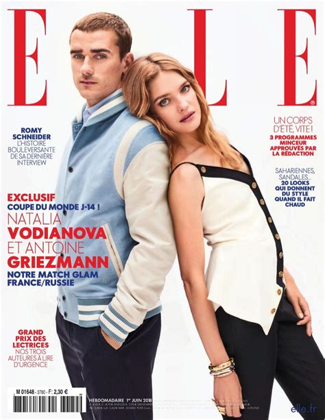 Natalia Vodianova | ELLE France | 2018 Cover | Louis ...