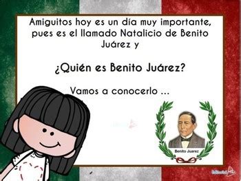Natalicio de Benito Juarez, Biografia para Niños by Editorial MD