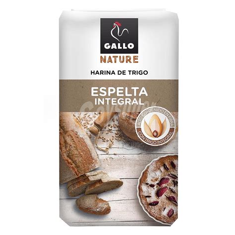 Nature Harina de trigo de espelta integral Gallo 1 kg