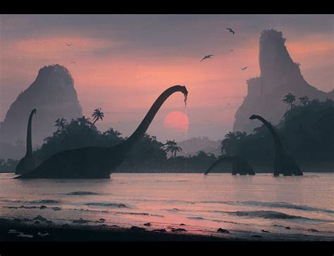 Nature of the Jurassic Period on Behance