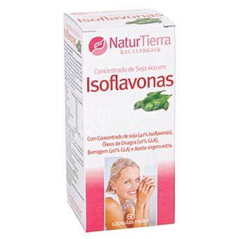 NaturTierra Concentrado de soja rico en isoflavonas Envase 60 cápsulas