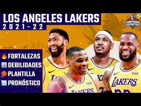 #NBA Análisis | Los Angeles Lakers plantilla 2021 22 | Media Day ...