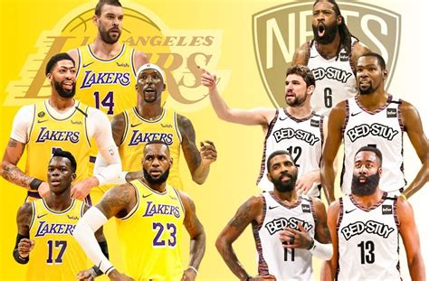 NBA: Desafío total entre Lakers y Nets: el mejor dúo contra el mejor ...