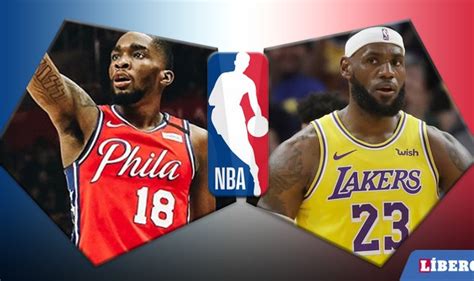 NBA EN VIVO Lakers Vs 76ers ESPN Jugar A Que Hora Juega LeBron Hoy TV ...