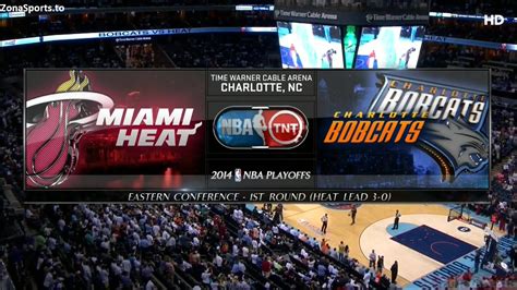 NBA Playoffs 1st Round, Game #4: Miami Heat vs. Charlotte ...