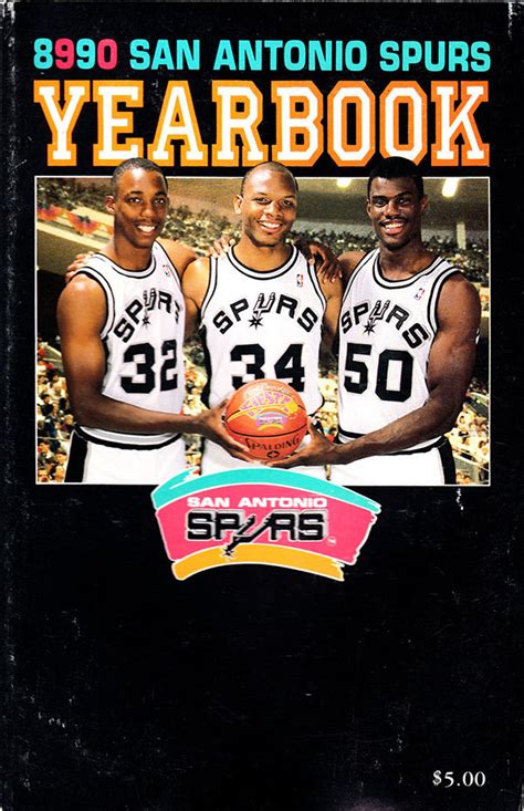 NBA Yearbook: San Antonio Spurs  1989 90  | SportsPaper.info